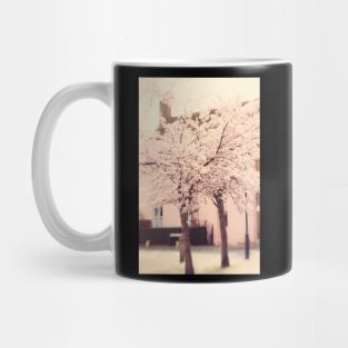 Village in Blossom Mug